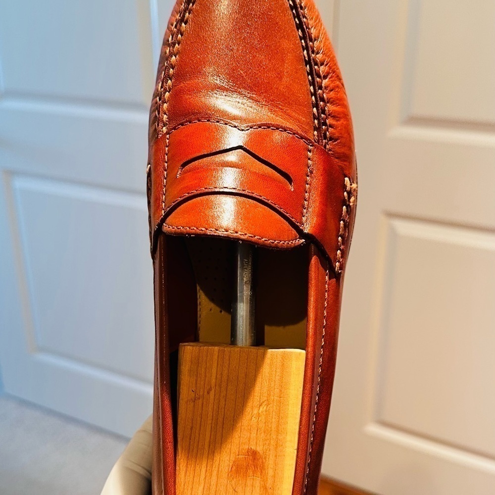 Cole Haan Leather Grand OS Pinch Penny Loafer. - Picture 9 of 14